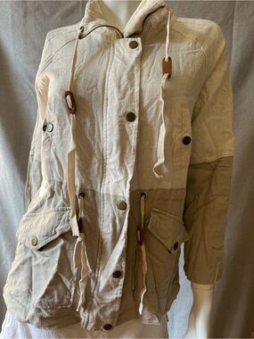 Linen Blend - Jersey Lined Lightweight Texturemaxxing Utility Jacket